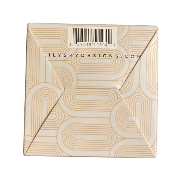 Lily Sky “Sidney” Triple Strand Geometric Gold-tone Bracelet Duo - NWT - Picture 6 of 6